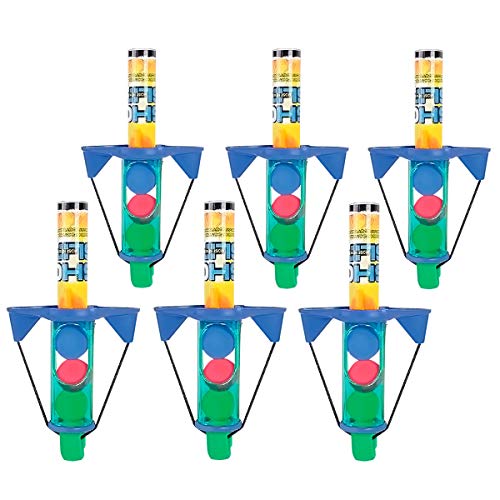 Kicko Foam Ball Slingshot - Pack of 6, 6.5 Inch Strike Ball Launching