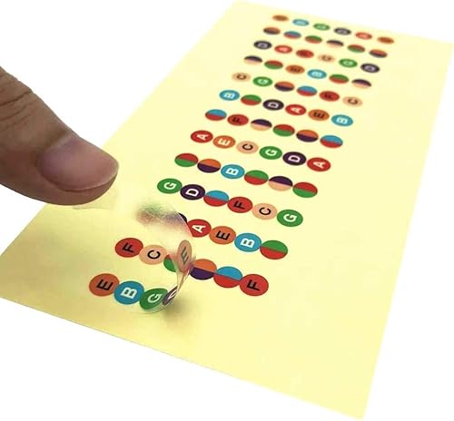 Miniatura 8 de RIMLUFE Juego de cuerdas de guitarra acústica, accesorios de música, kit de repuesto, cortador, picas de dedos, paquete variado, clavijas de