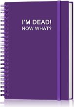 I'm Dead, Now What! – When I’m Gone Workbook for Final Arrangements, Beneficiary Information, Funeral Planning, Last Wishes & Will Preparation – Final Wishes Organizer Book, 5.8" x 8.5", Purple