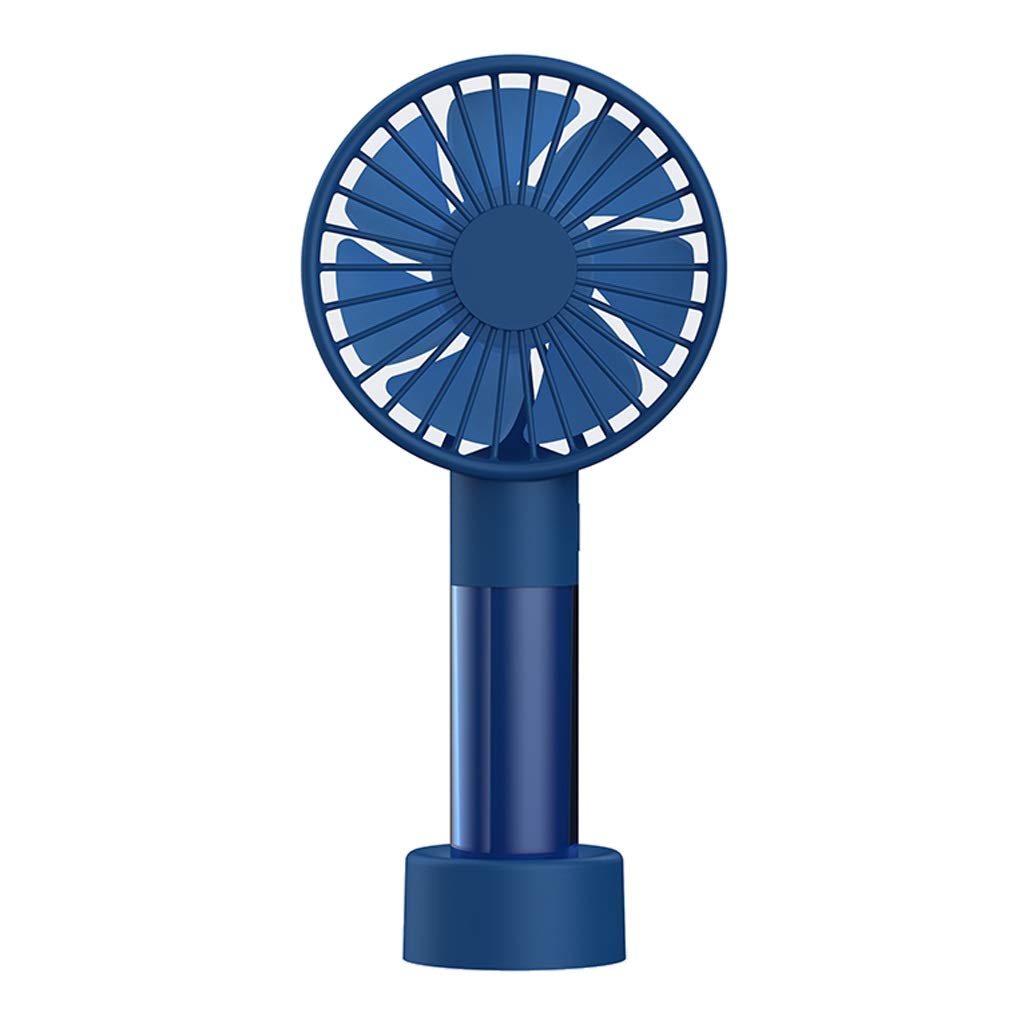 Ventilateur portable USB RJJ petit ventilateur bleu pour dortoir
