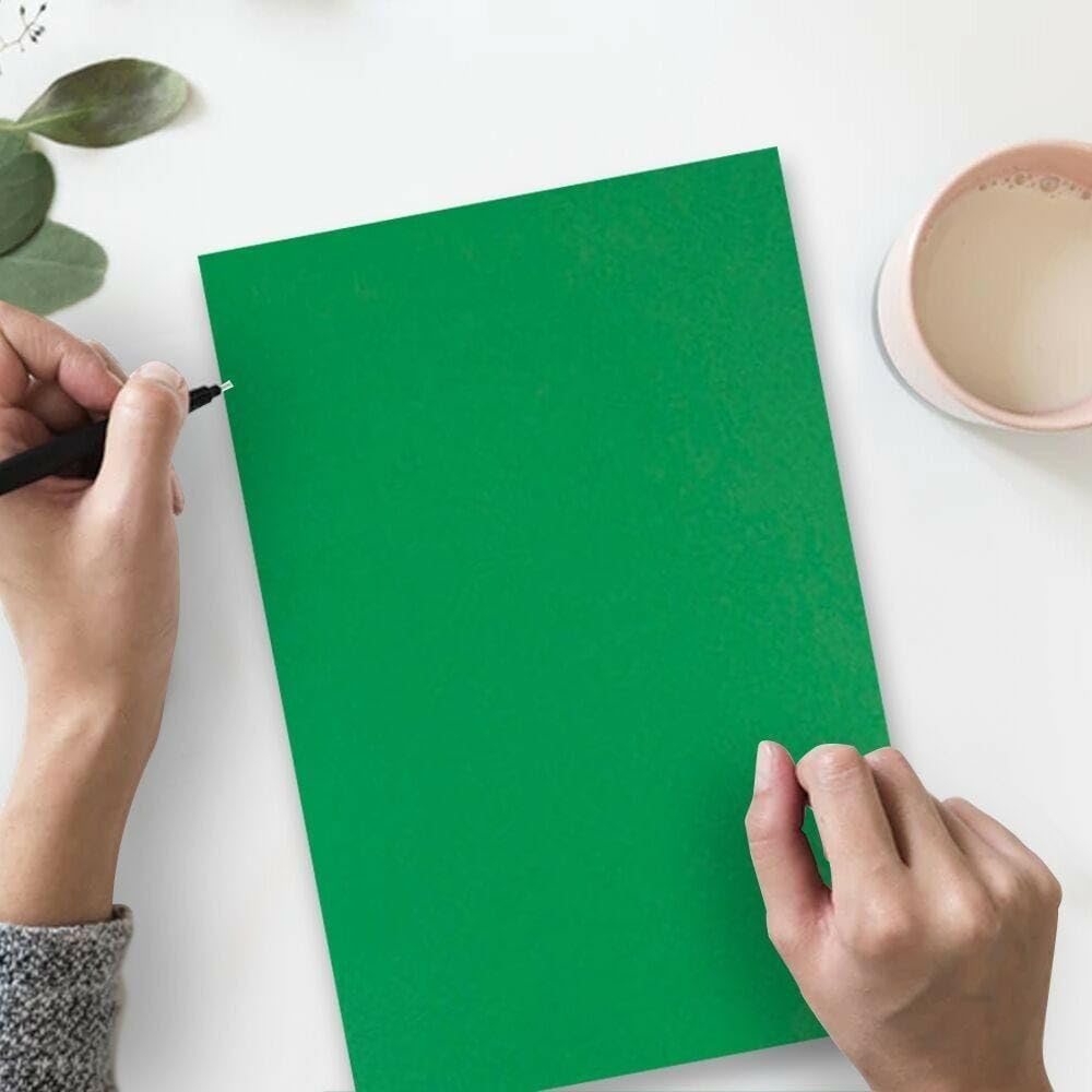 LUXPaper 8.5" x 14" Paper | Legal Size | Holiday Green | 80lb. Text | 500 Qty