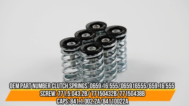 Amazon.com: Dry Clutch Spring Alloy Collar Cap Kit 065916555 using