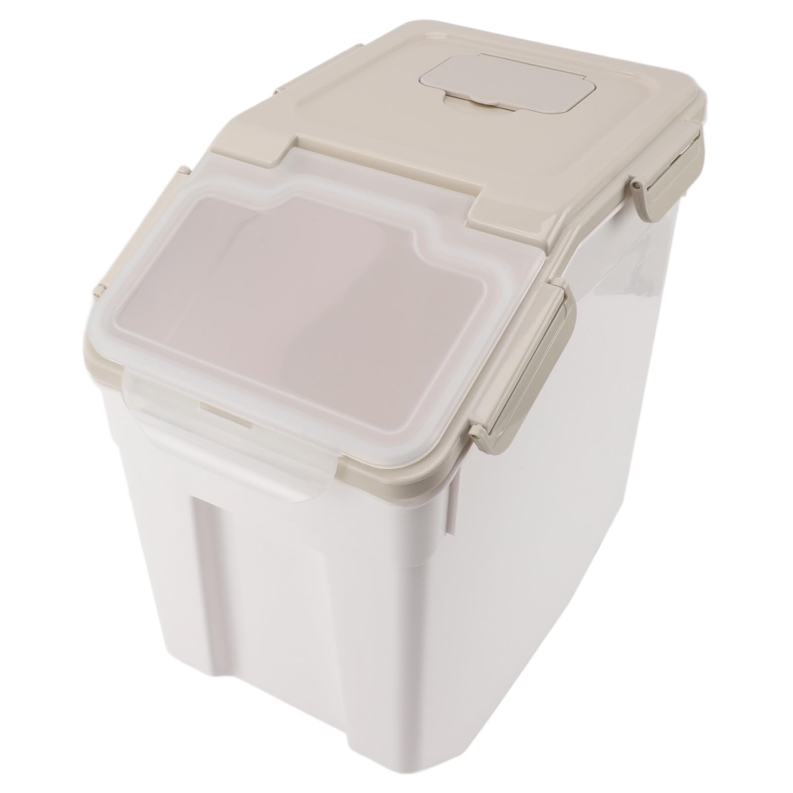 Acouto Contenedor Hermético para Arroz 5 Litros Contenedor Alimentos Cocina PP Espesado para Arroz Harina Granos Alimentos Secos Almacenamiento Hermético para Cocina Contenedor para Grano y Cereal