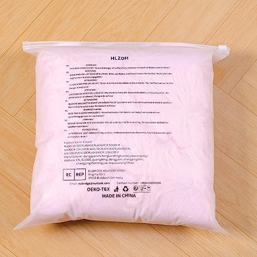 HLZDH Tappeto in finta pelliccia di agnello