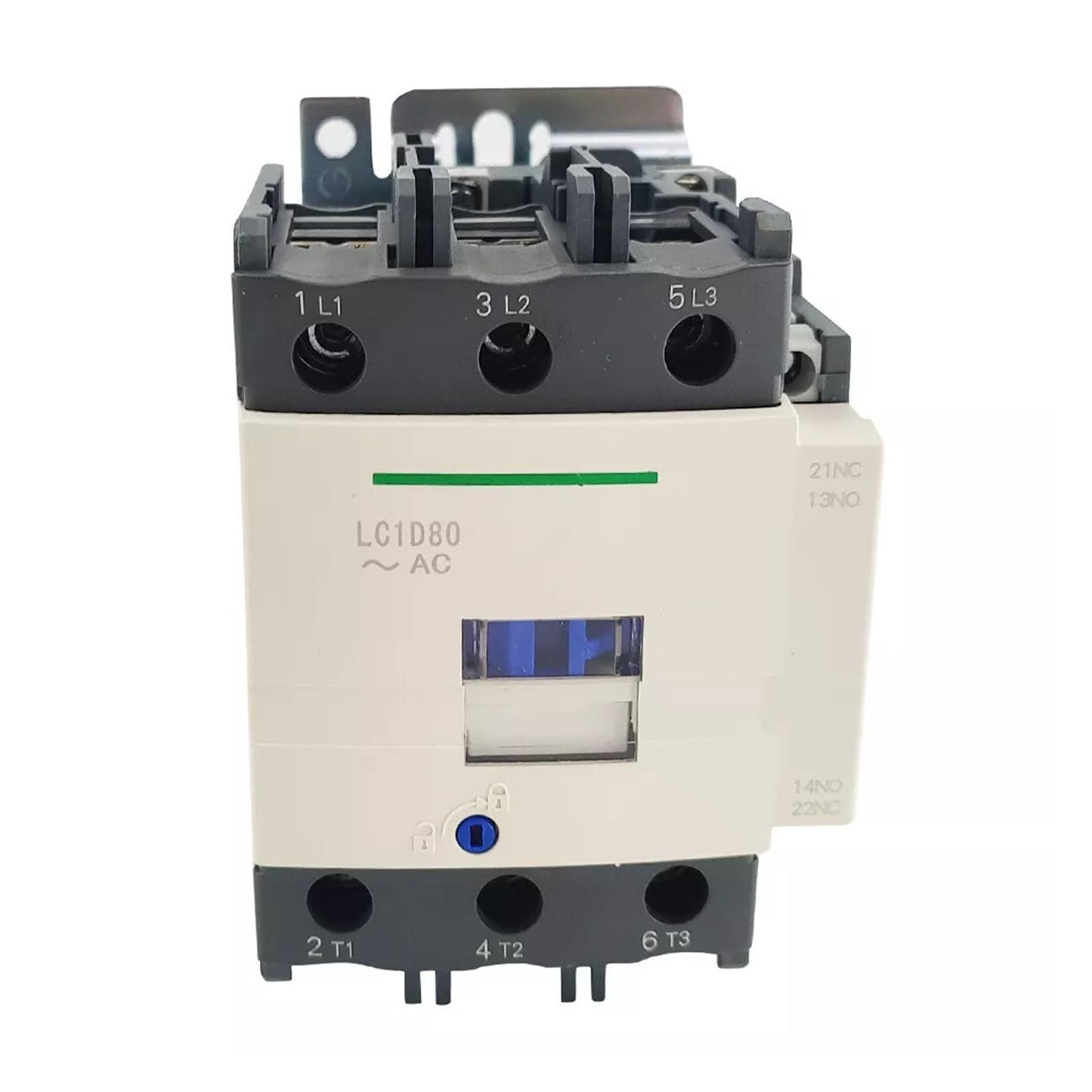 HUUOQIWY AC LC1D80G7 Contactor 120V Coil Contactor LC1D80G7 3P 80A-