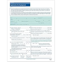ComplyRight Alaska State-Compliant Employment Application|8 12"x11 |50 Pack|