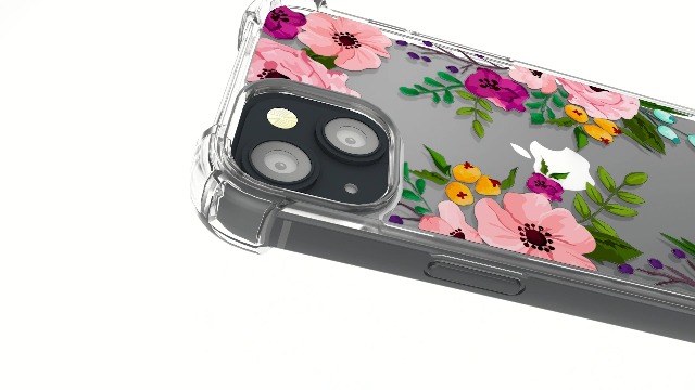Amazon.com: Hungo Compatible for iPhone 15 Case Floral Flower Cute
