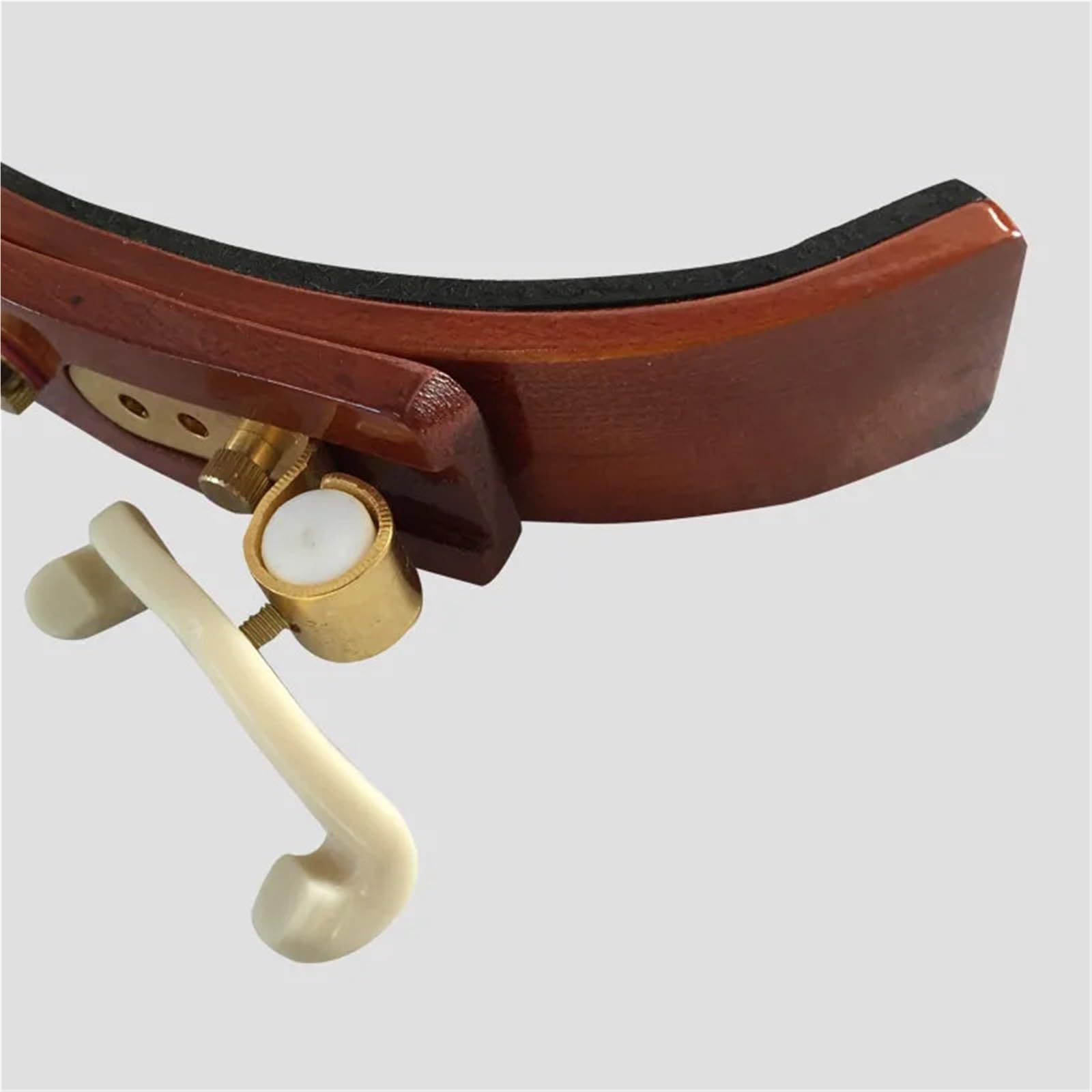 Reposapiés for violín 4/4 3/4, piezas de almohadilla for latón y madera dura, accesorios