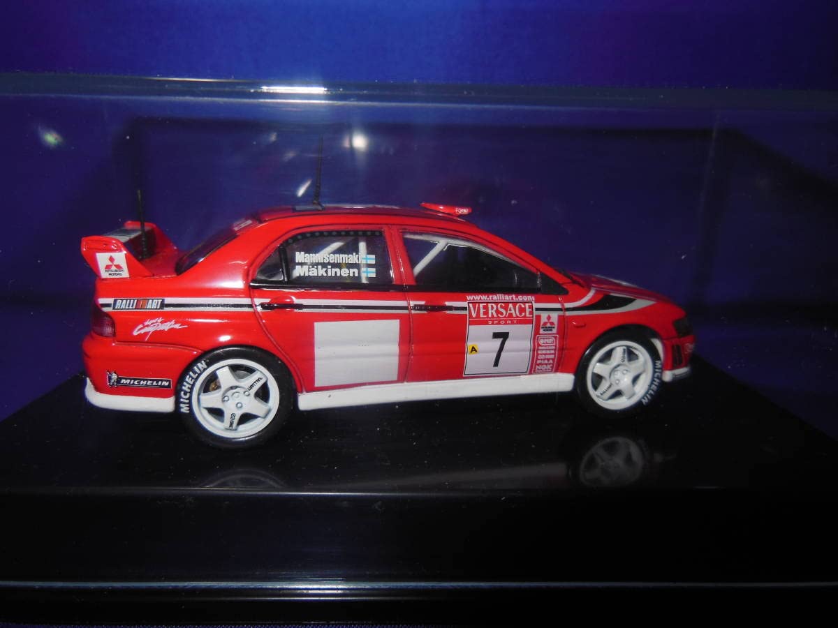 Amazon | 1/43 MTECH 三菱 ランサーエボリューションⅦ トミ