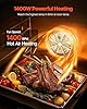 VEVOR Commercial Convection Oven, 21L/19Qt, Quarter-Size Conventional Oven Countertop, 1440W 3-Tier Toaster w/Front Glass Door, Electric Baking Oven w/Trays Wire Racks Clip Gloves, 120V