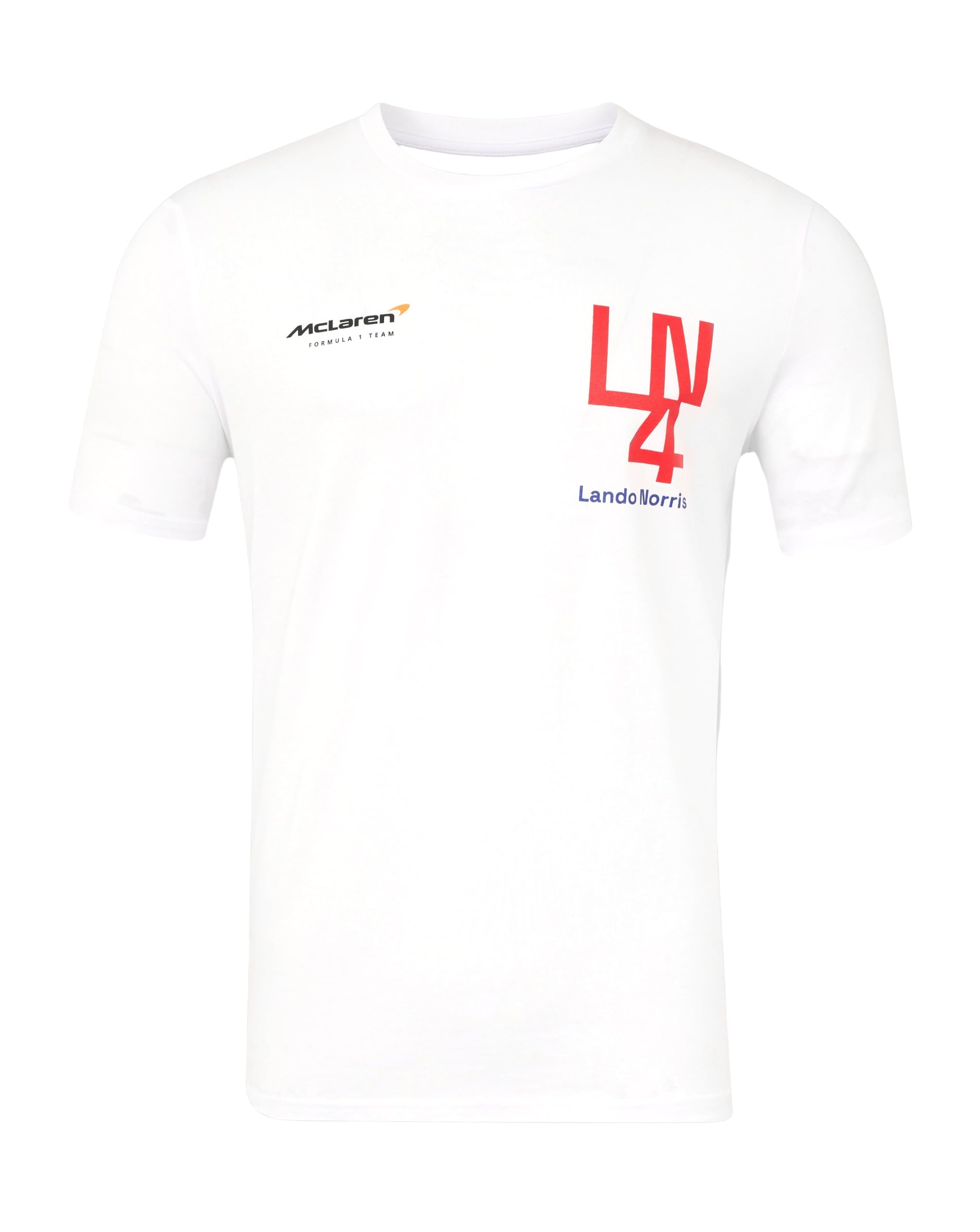McLaren Racing F1 Lando Norris Graphic Tee Unisex - Brilliant White