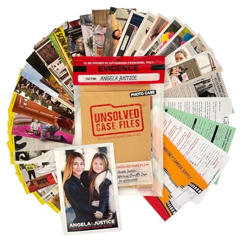 Unsolved Case Files Photo Case: Who Murdered Angela Justice? | Cold Case Murder Mystery Game