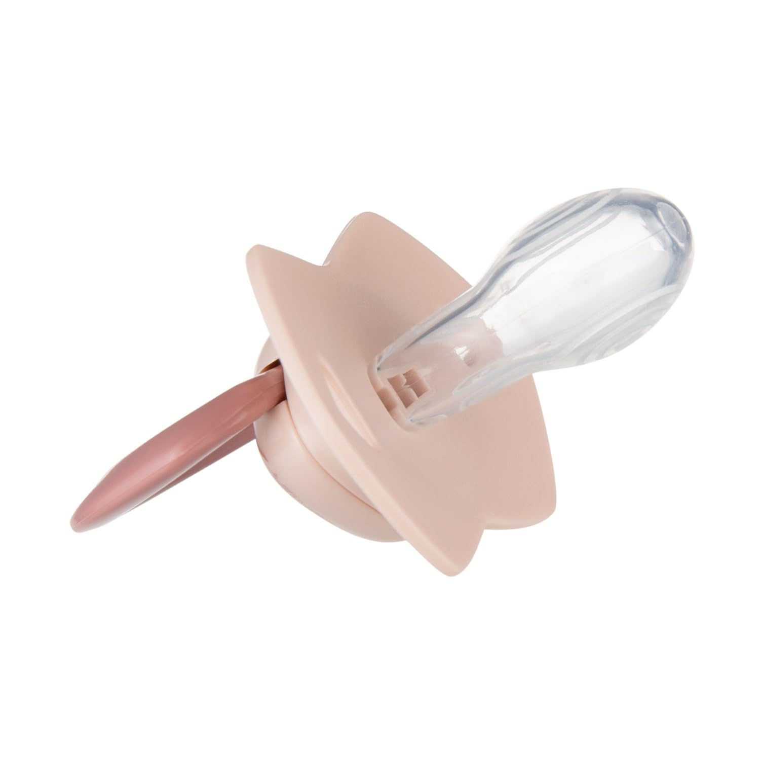 Canpol babies Silicone teat Light Touch 0-6m symmetrical GOLD 2 pcs. pink, Pink/Sunny San Diego - Image 2