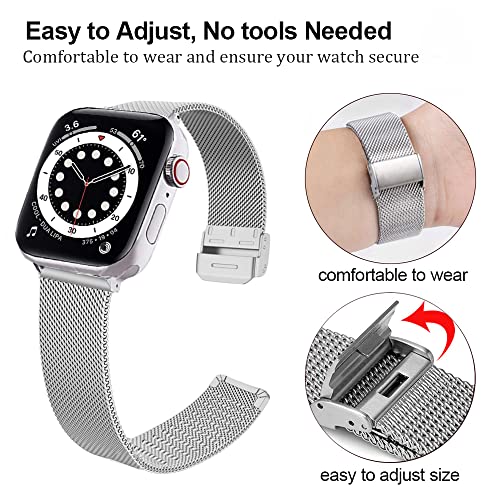 DEALELE Strap Compatible with Apple Watch 42mm 41mm 40mm 38mm - Image 3