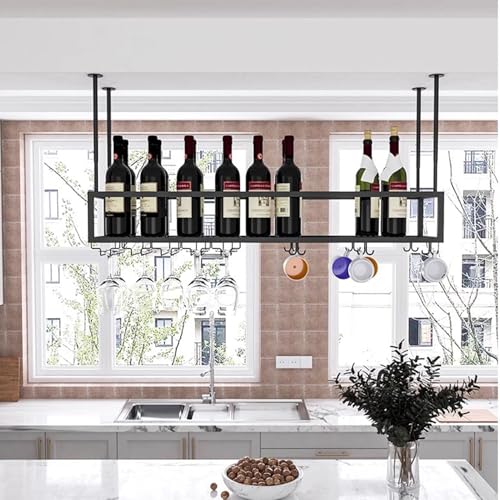 Soporte para Botellas de Vino Colgante 80 x 25 x 20 cm miniatura 3