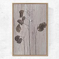 SIGNWIN Framed Canvas Wall Art Dried Plants Canvas Prints Home Artwork Decoration for Living Room,Bedroom - 16