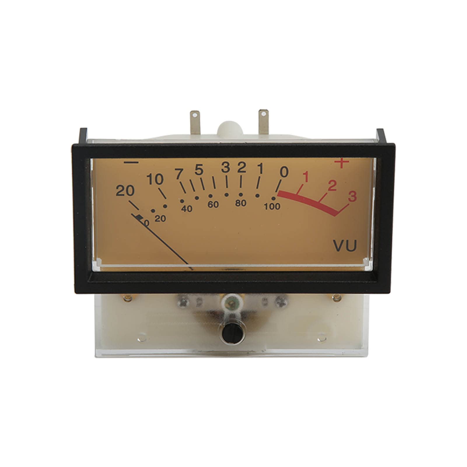 CHICIRIS Elevata Precisione Dell'intestazione VU-Meter con Retroilluminazione a LED per e Registrazioni Studios TN-73-HS-9213H VU Audio Measuring Device