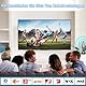 DVB-T/DVB-T2 Antenne,2025 DVBT2 Antenne mit Verstärker Großer Reichweite und 360° Empfang,Zimmerantenne für Fernseher mit Starkem Magnetfuß,-Unterstützt 4K 1080P - Alle TV-Geräte DAB/UHF/VHF