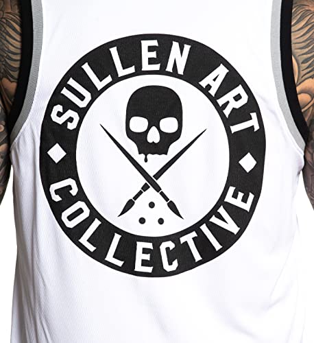 Sullen Men's BOH Tattoo Lifestyle Graphic Art Sleeveless Breathable Arm Ribbed Jersey Tank Top3
