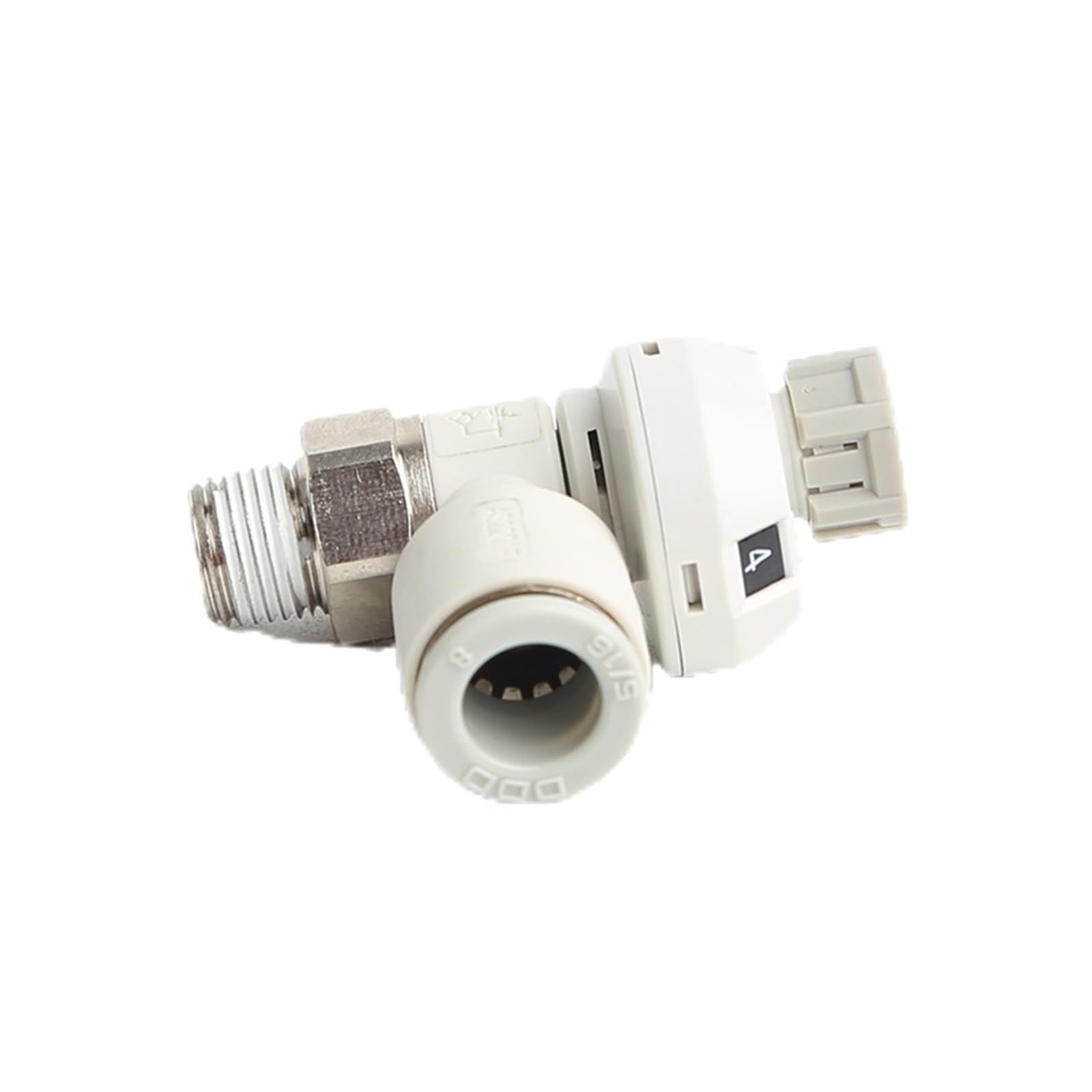 Régulateur de vitesse type SMC AS2301FS avec indicateur à échelle