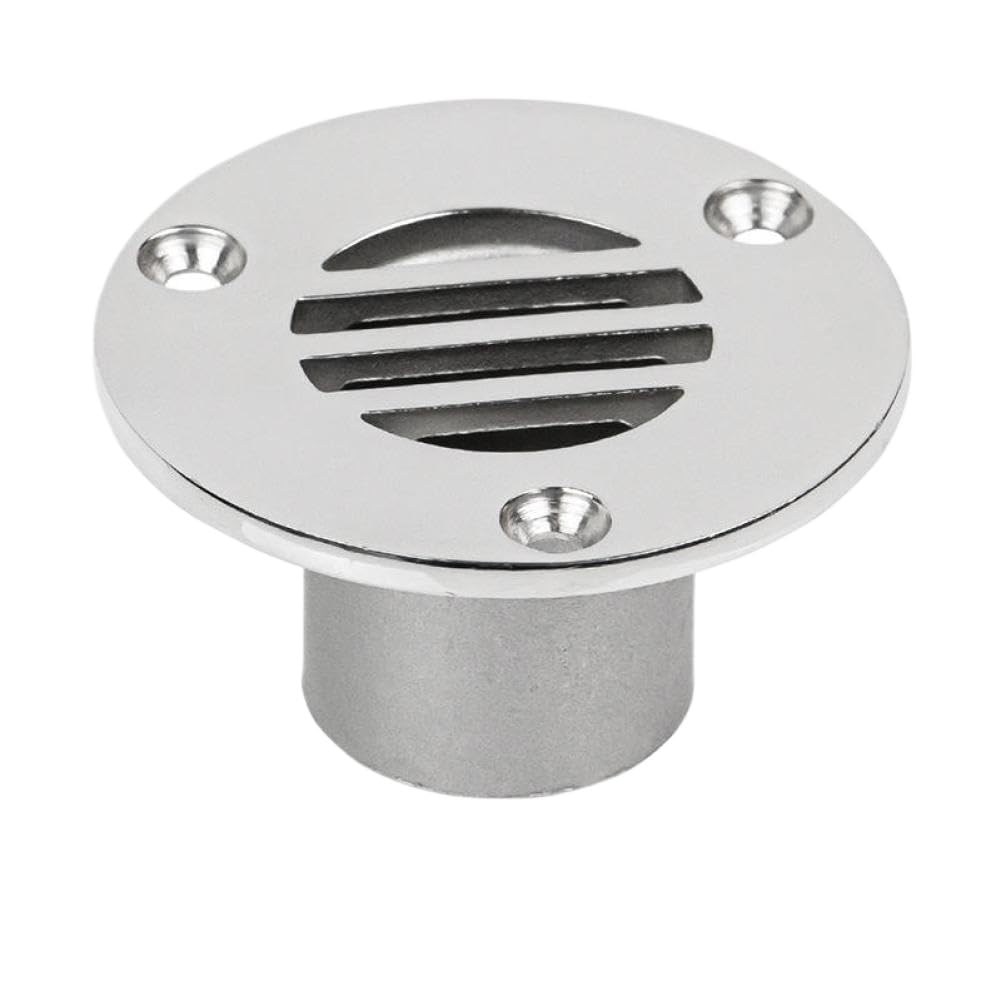 Boat Floor Deck Drain 316 Stainless Steel Compatible With Yacht Kayak Bathroom 25mm