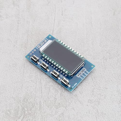 Image of SING F LTD 2PCS PWM Signal Generator PWM Square Wave Signal Generator LCD Display Signal Generator Module 1 Channel Frequency Generator Rectangular Wave Generator