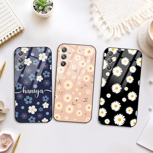 Image of COLORflow Back Cover Compatible with Samsung A34 5G | Daisy Garden Customized | Shockproof TPU Bumper with Camera Protection Back Cover Compatible with Samsung Galaxy A34 5G