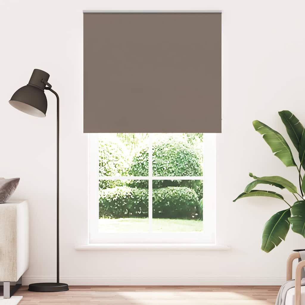 vidaXL Roleta zaciemniająca Coffee 125x230 cm Szerokość tkaniny