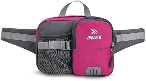 Clape Riñonera con soporte para botella de agua, para senderismo, multiusos, impermeable, para hombres, mujeres, niños, caminar, correr, senderismo,