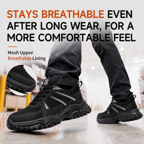 Image of Work Shoes for Men Lightweight Safety Shoes Men