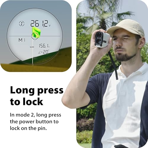 image for Gogogo Sport Vpro GS24 Golf & Hunting Laser Rangefinder, 7X Magnificat