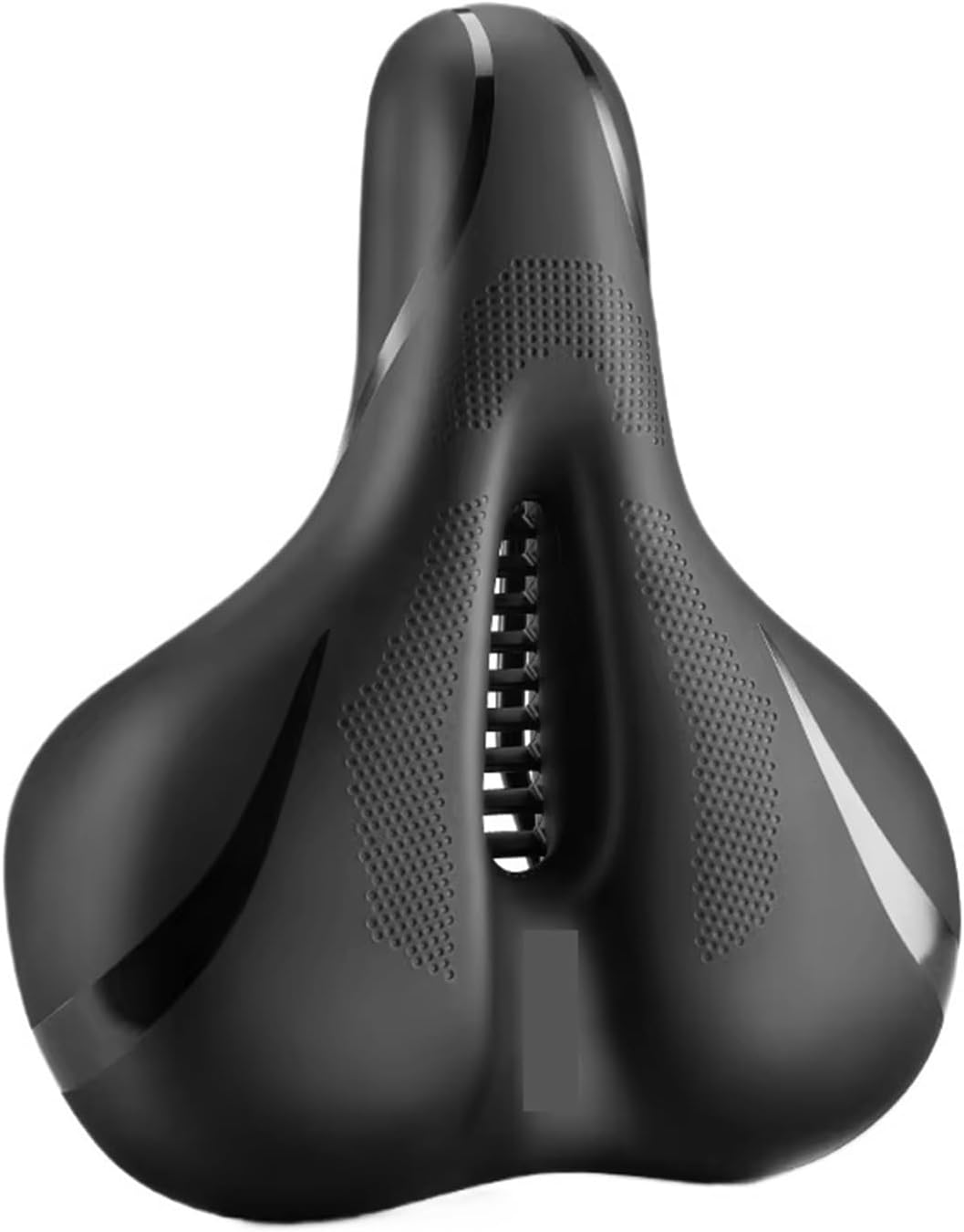 Bike Saddle Silicone Cushion Shock Absorbing Comfortable Cycling Fit for Seat Hollow Breathable Thickened Sponge Bike Fit for Seat