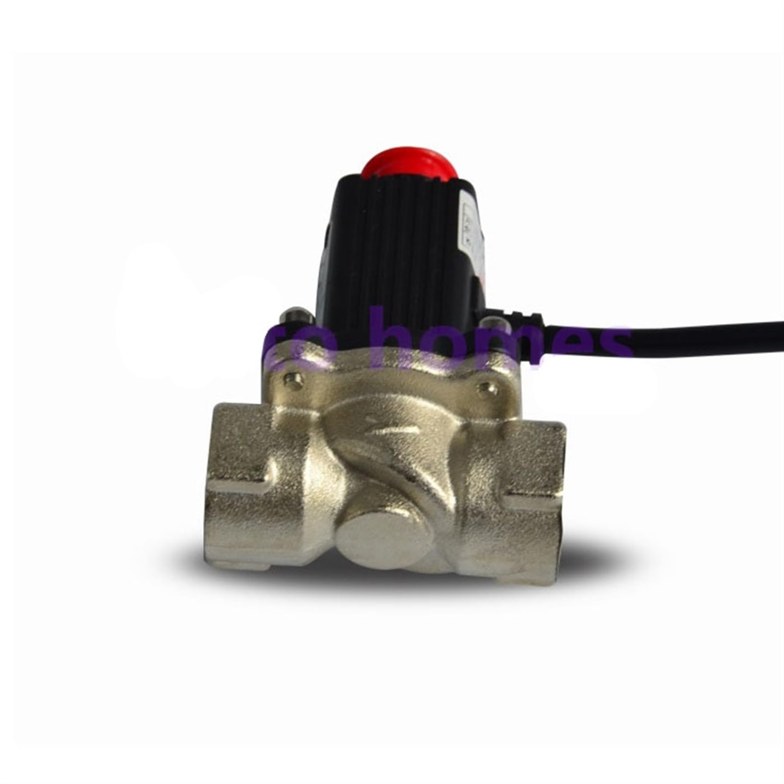 DC9V-12V de válvula solenoide de cierre de emergencia de Gas Natural LPG for sistema de alarma de seguridad for el hogar for alarma de fuga de tubería de Gas (Size : 1/2 inch)