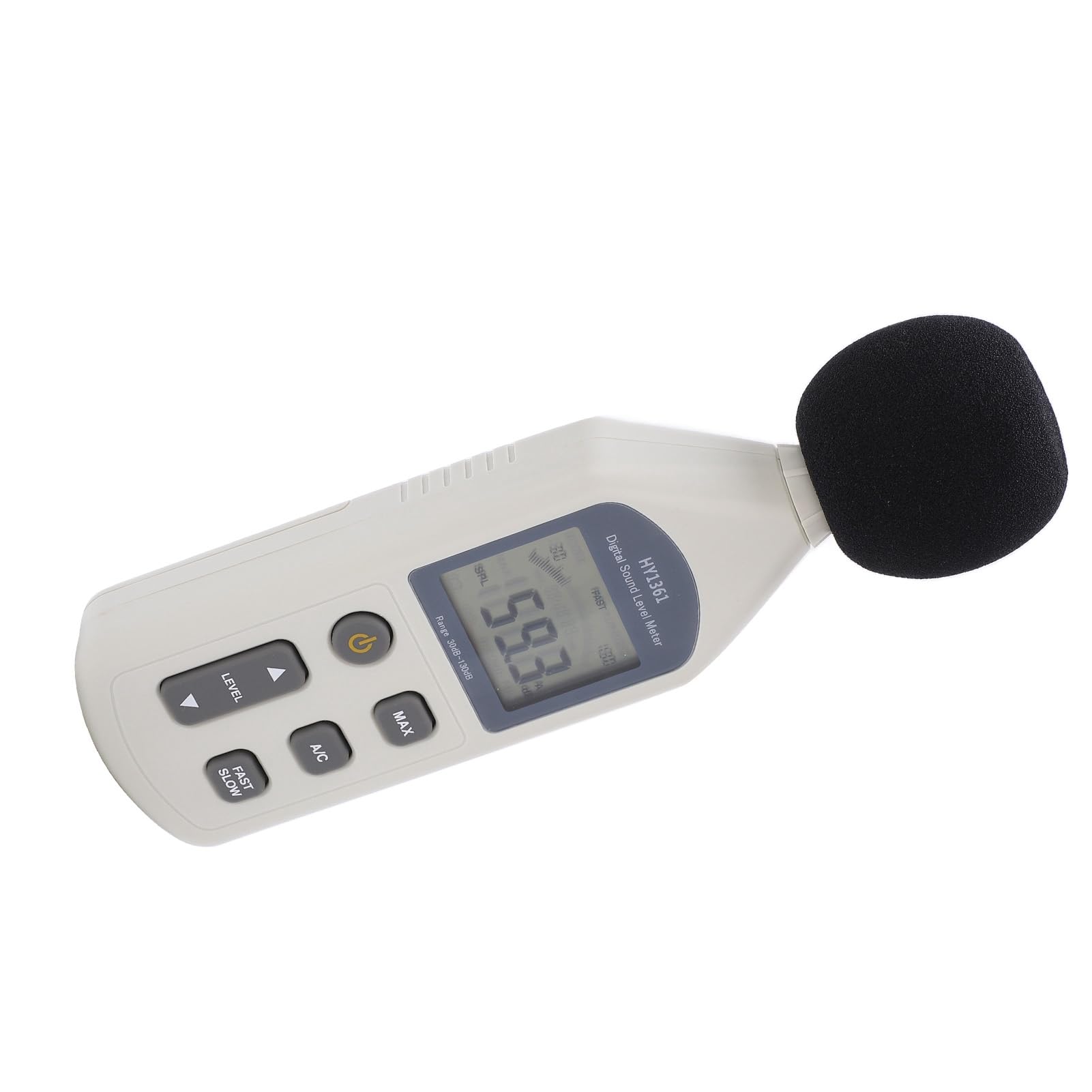 HY 1361 Miernik Poziomu Dźwięku Miernik Hałasu ABS 30 do 130dBA 35 do 130dBC LCD Wyjście USB A C Ważenie Szybka, Powolna Reakcja Użytku Domowego w Biurze Szkolnym