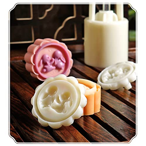 Molde chino para pastel Mooncake 20g Hand Press Fondant miniatura 3