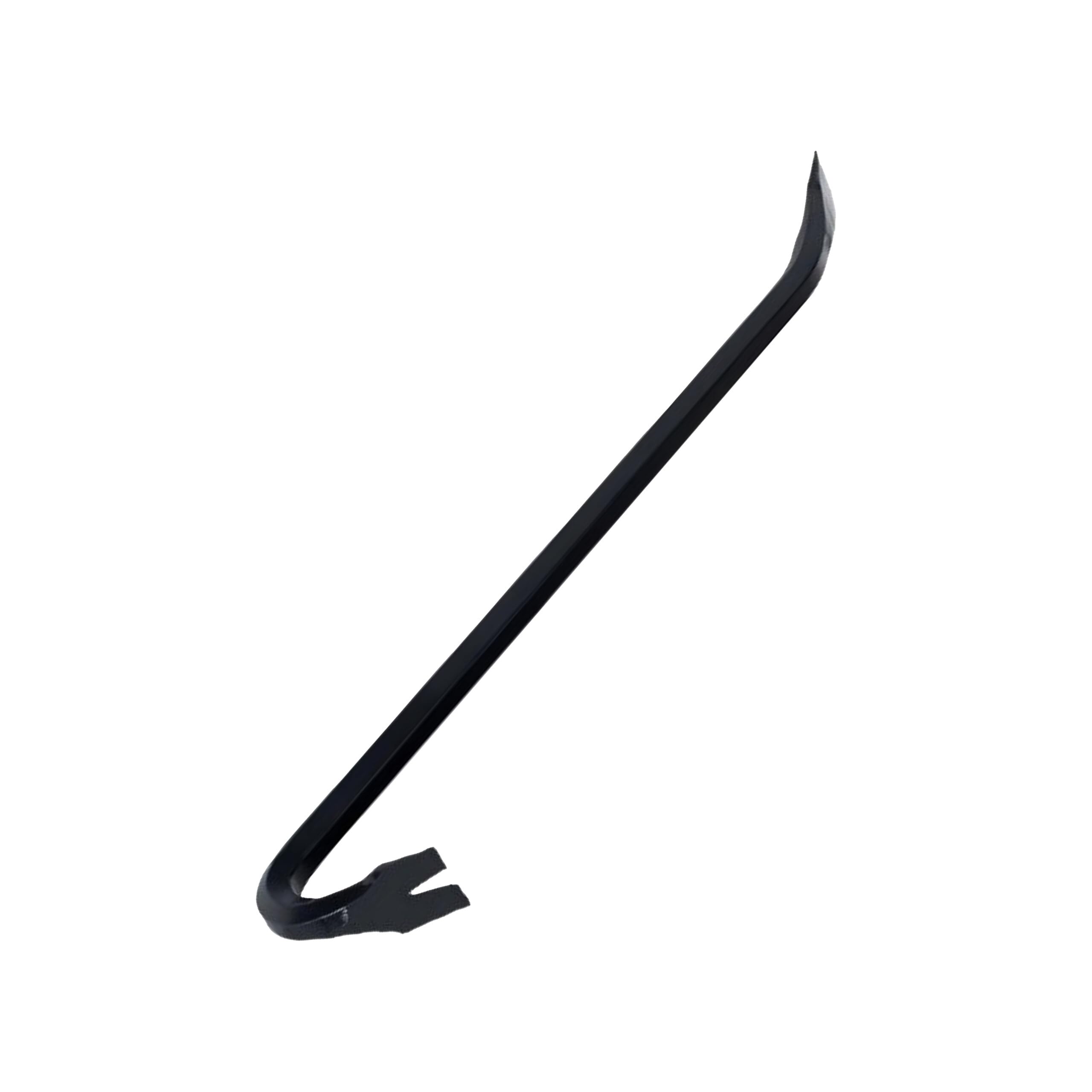 Relaxdays Piedi di Porco XL in Acciaio Pieno, 90 cm, per Sollevare e estrarre Chiodi, utensile per smontaggio Nero