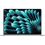 Apple 13' MacBook Air Laptop, M5 Chip mit 10‑Core CPU und 10‑Core GPU: Entwickelt für KI, 13,6' Liquid Retina Display, 16 GB, 1 TB SSD, 12MP Center Stage Kamera; Silber, QWERTY Tastatur