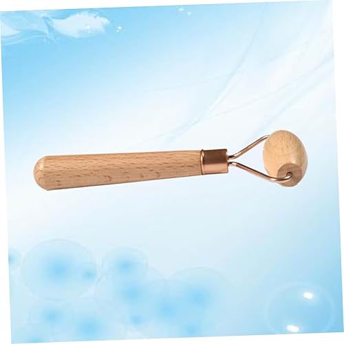 Miniatura 2 de FOMIYES Rodillo de madera para cara, herramienta de masajeador facial, rodillo de madera, rodillo de ejercicio de madera, rodillo de aceite