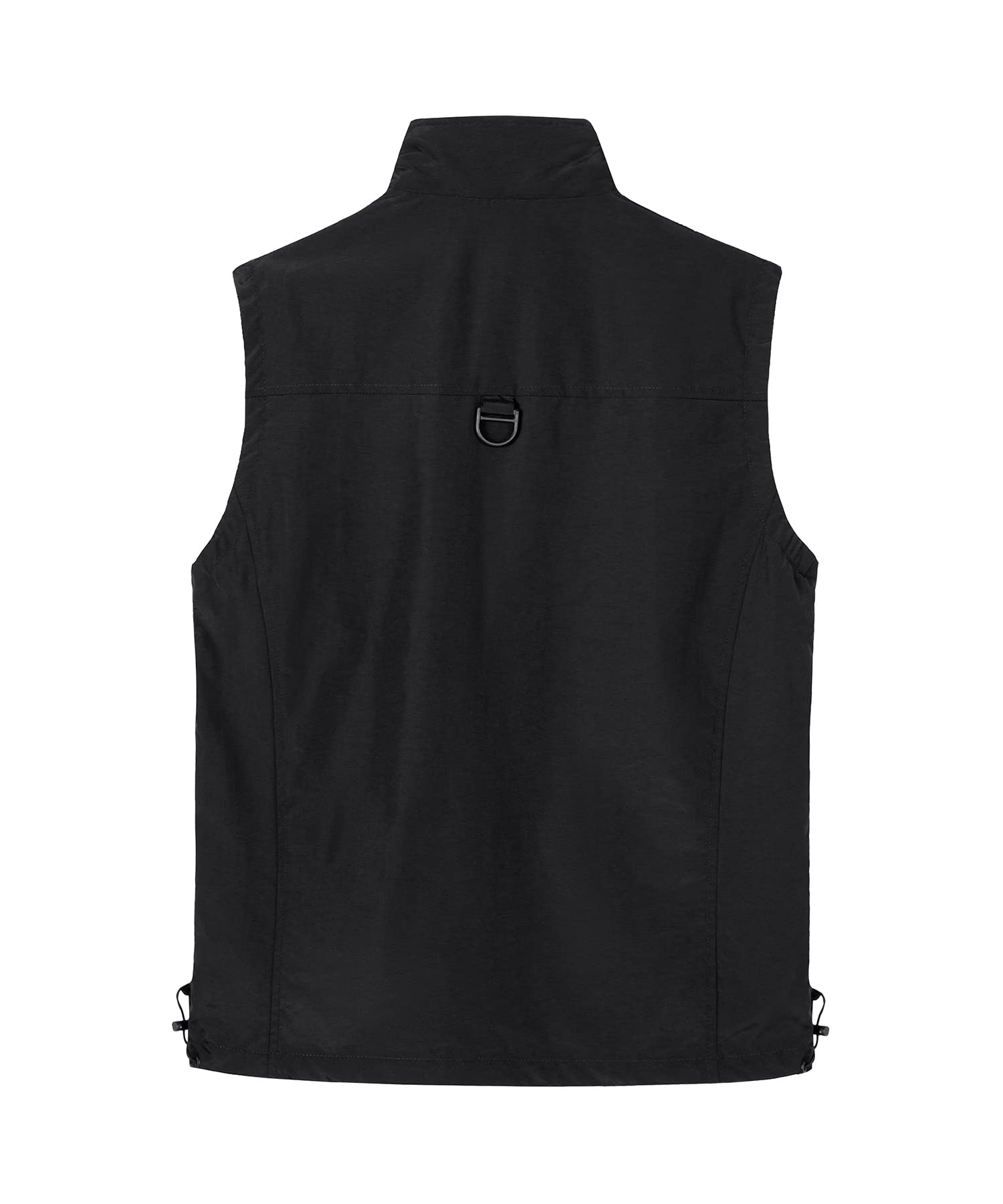 Chaleco de pesca de secado rápido para hombre Táctica Chaleco de Trabajo con múltiples bolsillos Aire Libre Respirable Chaleco chaqueta sin mangas para Cámping Fotografía Viajes