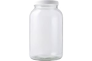 Fastrack 1-Gallon Wide-Mouth Glass Mason Jar