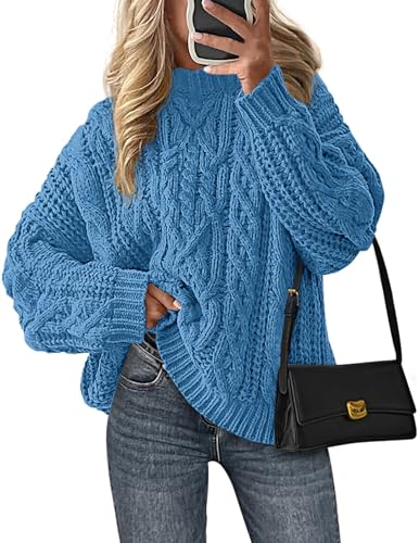 PRETTYGARDEN Women's Oversized Fall Sweaters 2025...