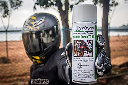 Image of TriboCor TC40 - Chain Lube For Excellent Lubrication of Motorcycle Chains (TC40 500ml)