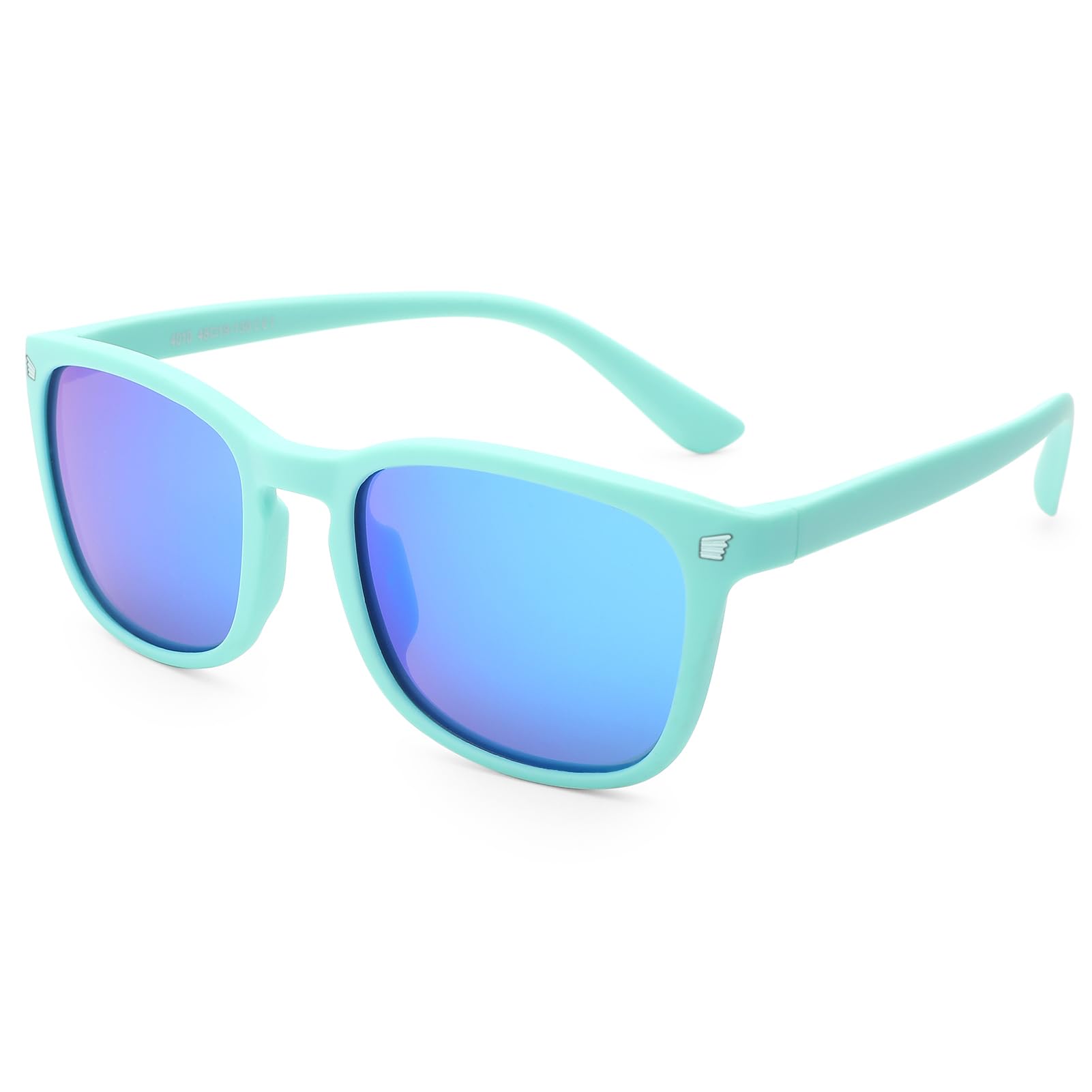 Polarized Kids Sunglasses UV 400 Protection for Girls Boys Classic Retro Style Toddler Shades Age 3-12