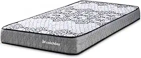 Colchão Solteiro Firme Sleep Time 88x188x17cm BF Colchões