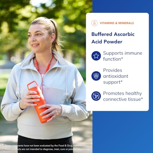 Pure Encapsulations Buffered Ascorbic Acid Powder | Vitamin C Supplement for Sensitive Individuals | 8 Ounces - Image 4