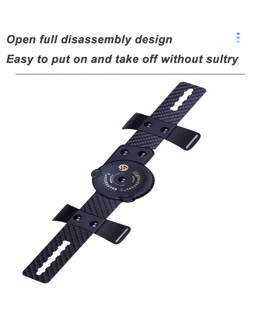 Ortesis de codo ajustable, codera con bisagras, soporte de codo de fibra de carbono, fijador de férula, recuperación de lesiones postoperatorias, cabestrillo para brazo de codo, derecho (tal