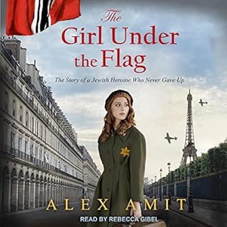 The Girl Under the Flag Audiolibro Por Alex Amit arte de portada