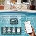 WYBOT C2 Cordless Robotic Pool Cleaner, Wall&Waterline Pool Vacuum Robot with Ultra-fine Filtration, Extended 180 mins Runtime, Triple-Motors, for Inground/Above Ground Pools up to 2152 Sq.ft