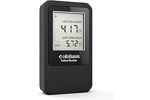 Life Basis Home Radon Detector: Ensuring Indoor Air Quality with Precision Monitoring