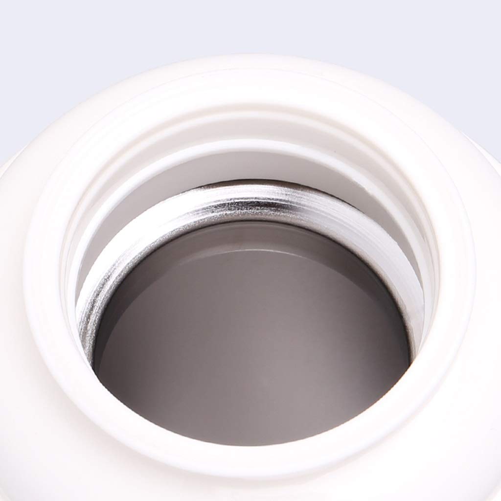 Termo Aislado Botella de Bebida aislada al vacío de 1000 ML con asa, Acero Inoxidable, Taza de Agua para Exteriores, Jarra de café, Tetera (Negro)